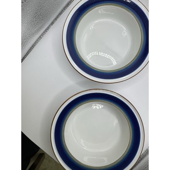 Porsgrund Norway Saga Set Of 2 Rimmed Fruit Dessert Sauce Bowls 5.7”‎ Excellent - Picture 13 of 13